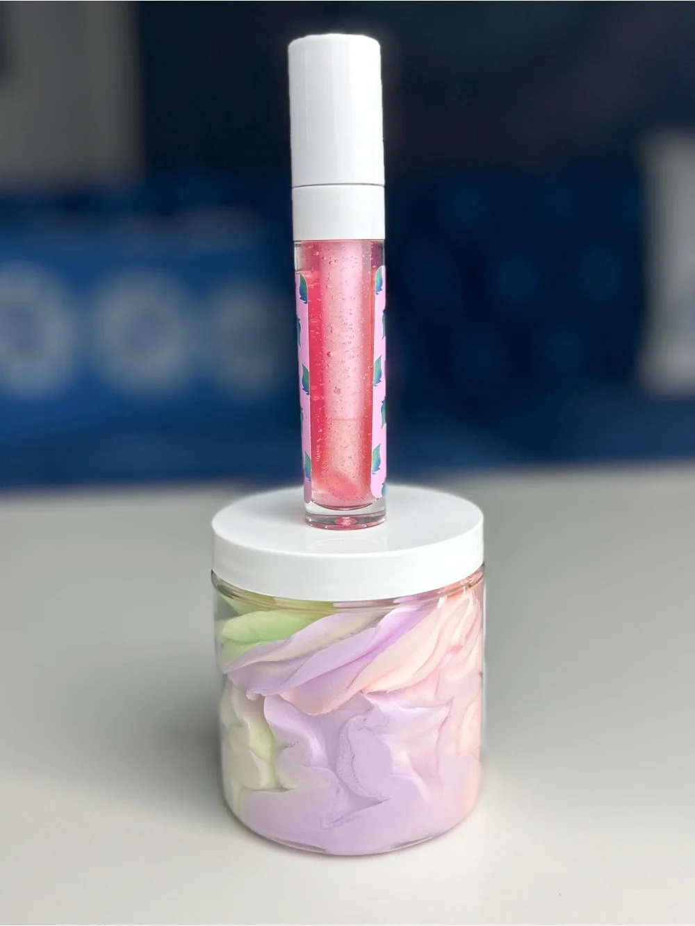 Unicorn Dreams Lip Gloss & Frut Loops Whipped Body Butter Bundle by Aminnah